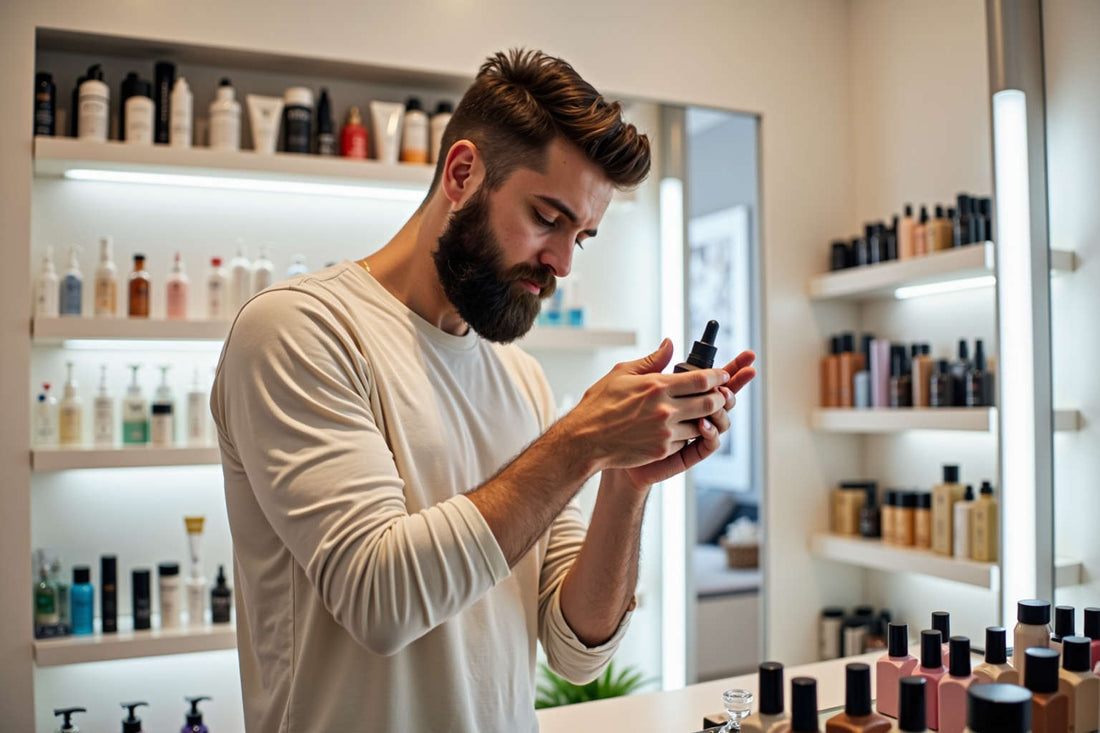 ¿Cuál es el mejor tipo de limpiador facial para piel grasa masculina?