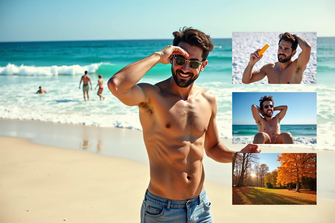 Cuidado facial masculino en el verano: cómo proteger tu piel de la exposición solar