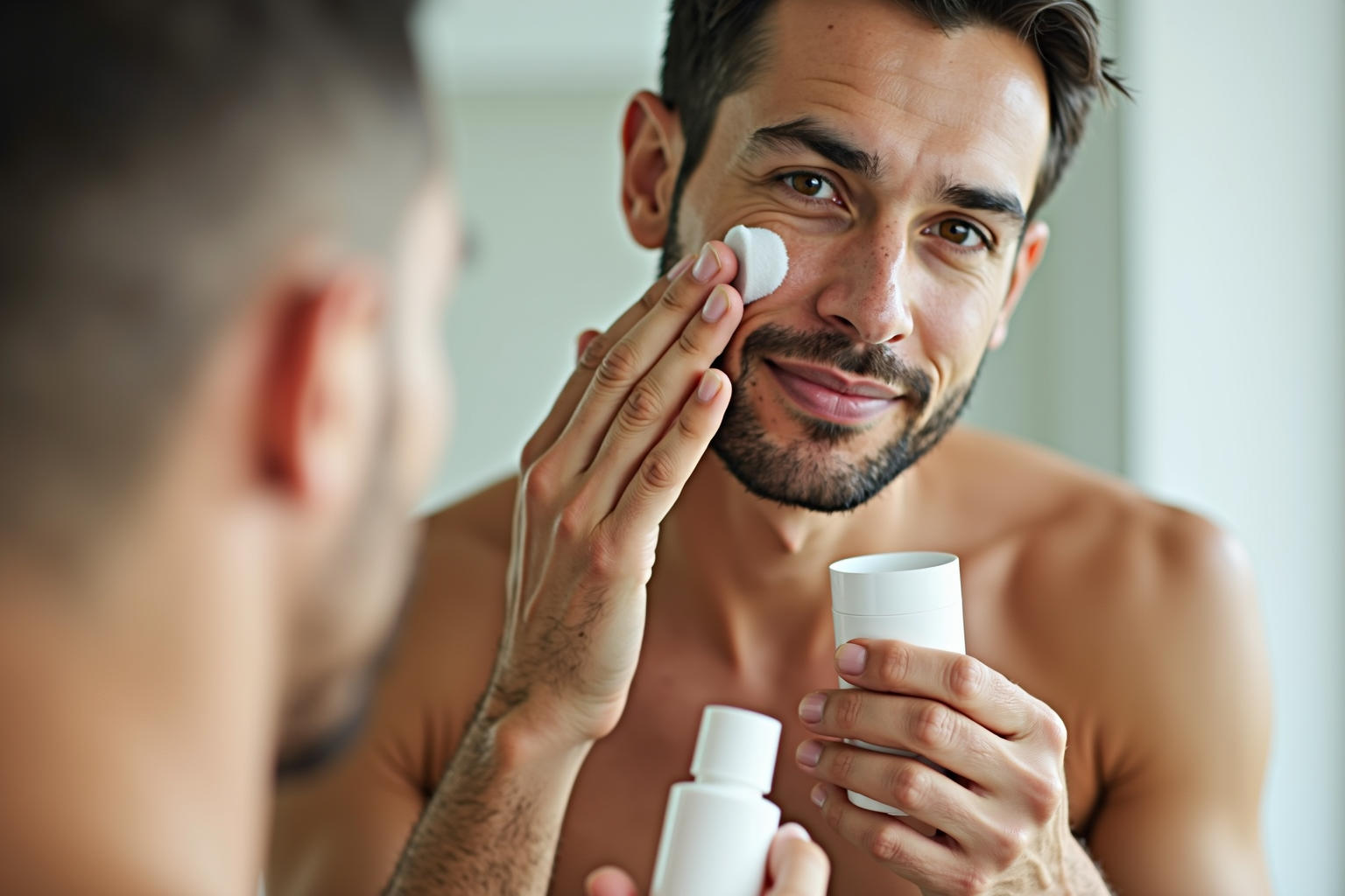 Cuidado facial masculino para pieles sensibles: ¿por qué no puedes usar cualquier limpiador?