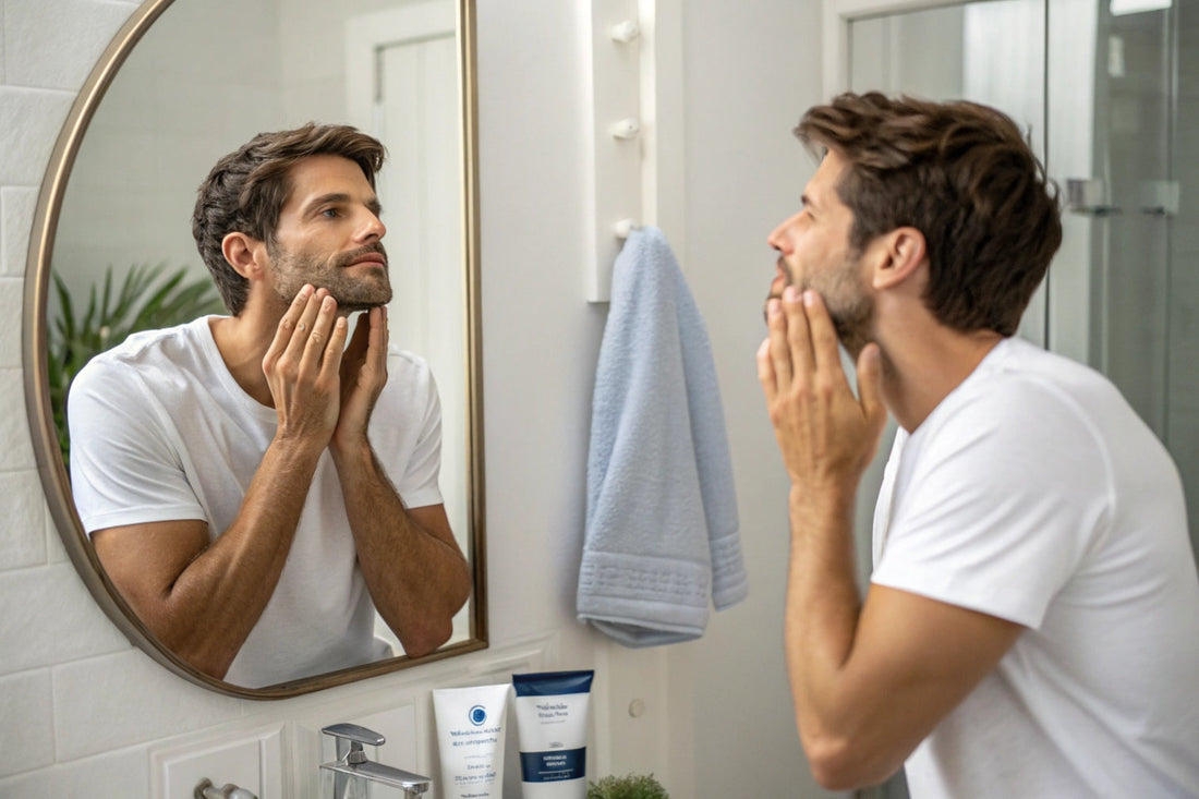 Cuidado facial para hombres mayores de 30: lo que tu piel necesita