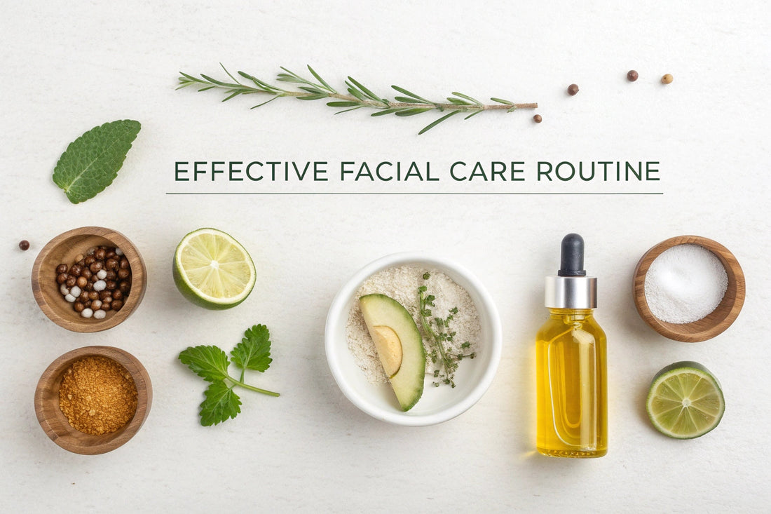 Los 5 ingredientes clave para una rutina de cuidado facial eficaz