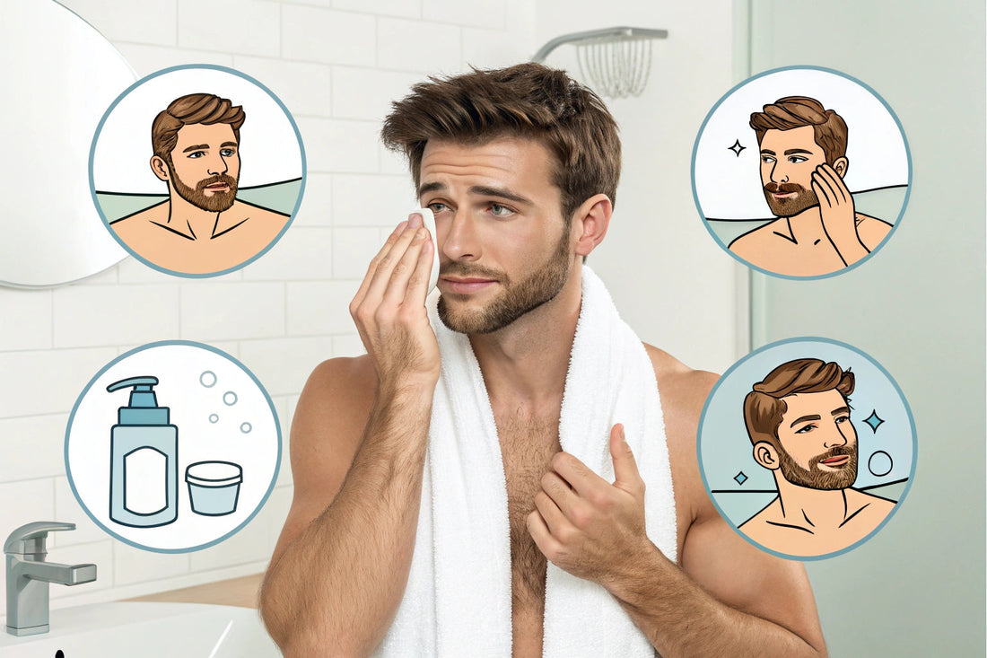 ¿Por qué deberías evitar los productos con alcohol en el cuidado facial masculino?
