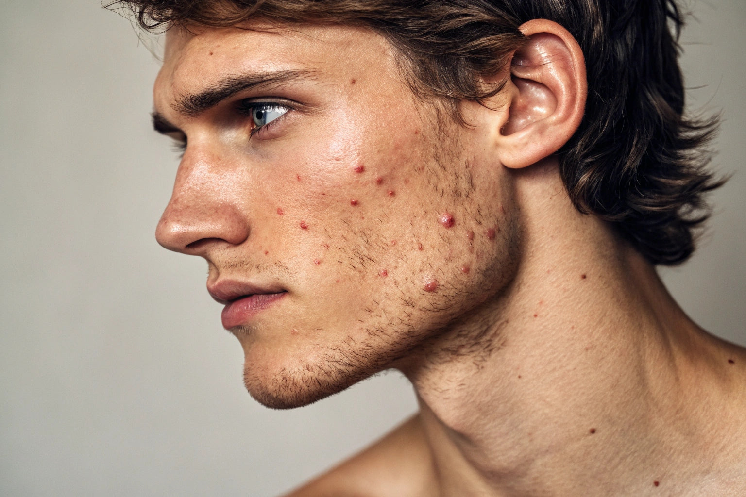 ¿Por qué la piel masculina es más propensa al acné y cómo tratarlo?